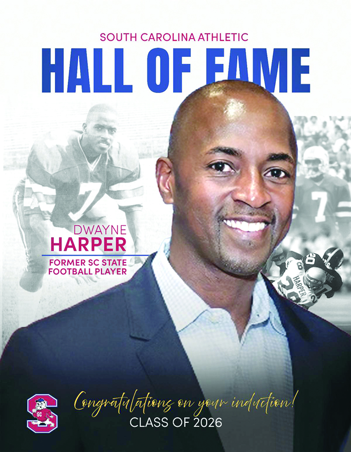 Dwayne Harper to become SC State’s 15th South Carolina Athletic Hall of Fame inductee
