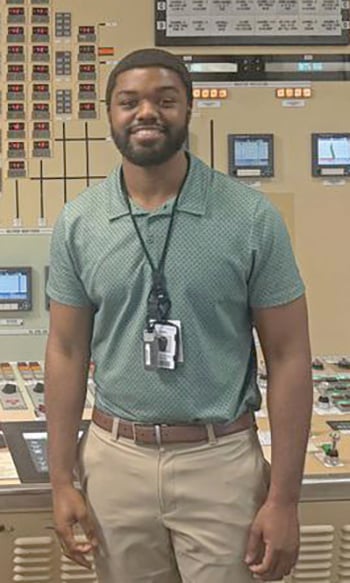 SC State nuclear engineering major gains hands-on experience at nuclear power plant