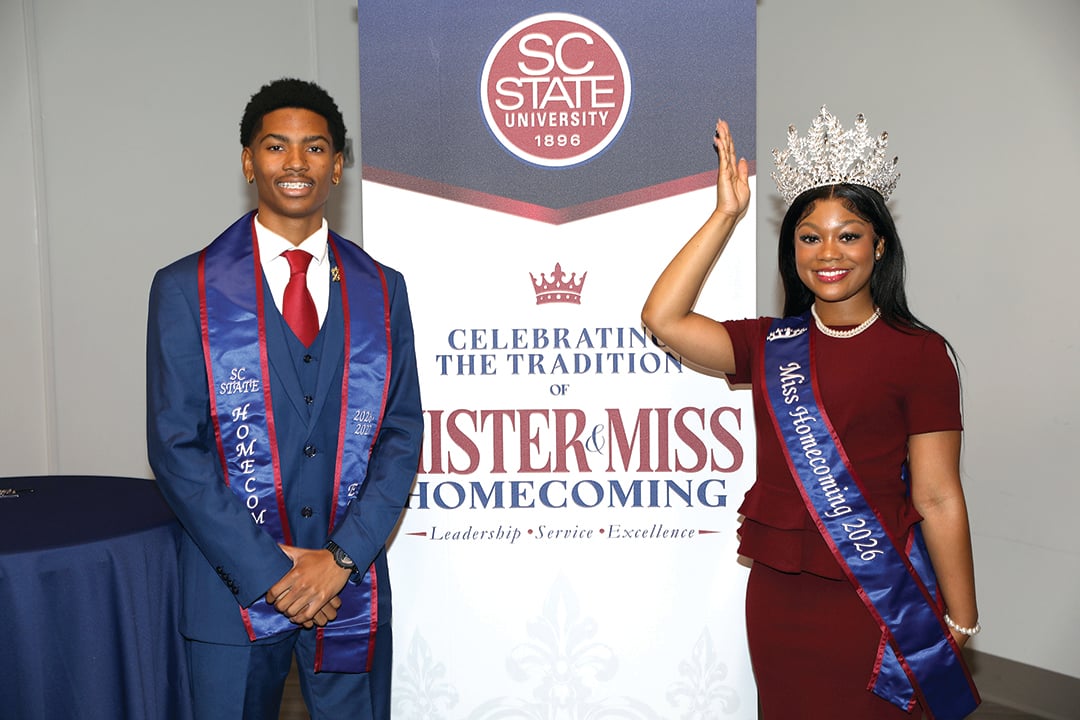 SC State crowns Zenya Gantt, Richard Brooks as Miss and Mister Homecoming 2026
